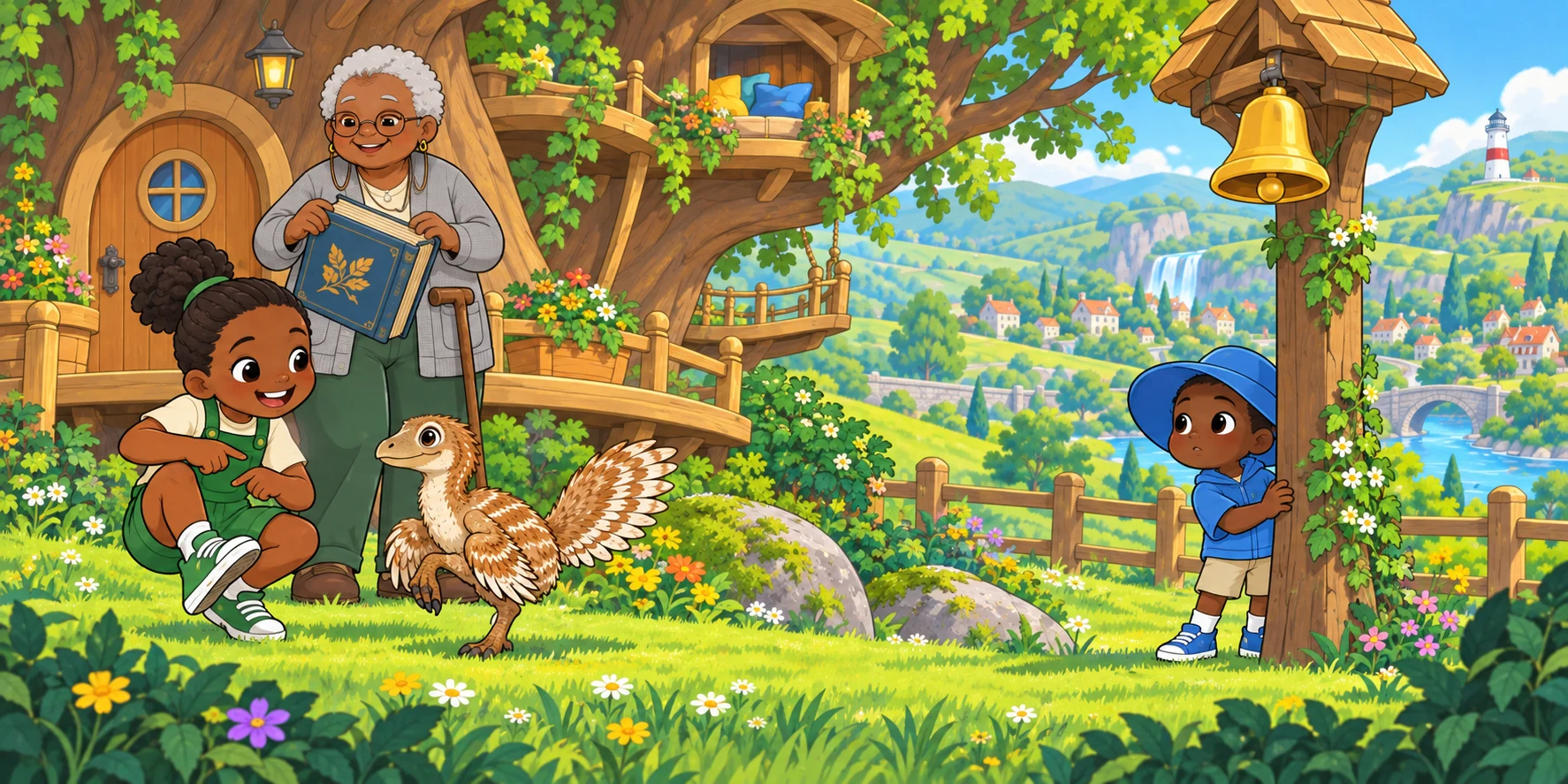 Waffle Finds the Lamb: All Home, page 29.