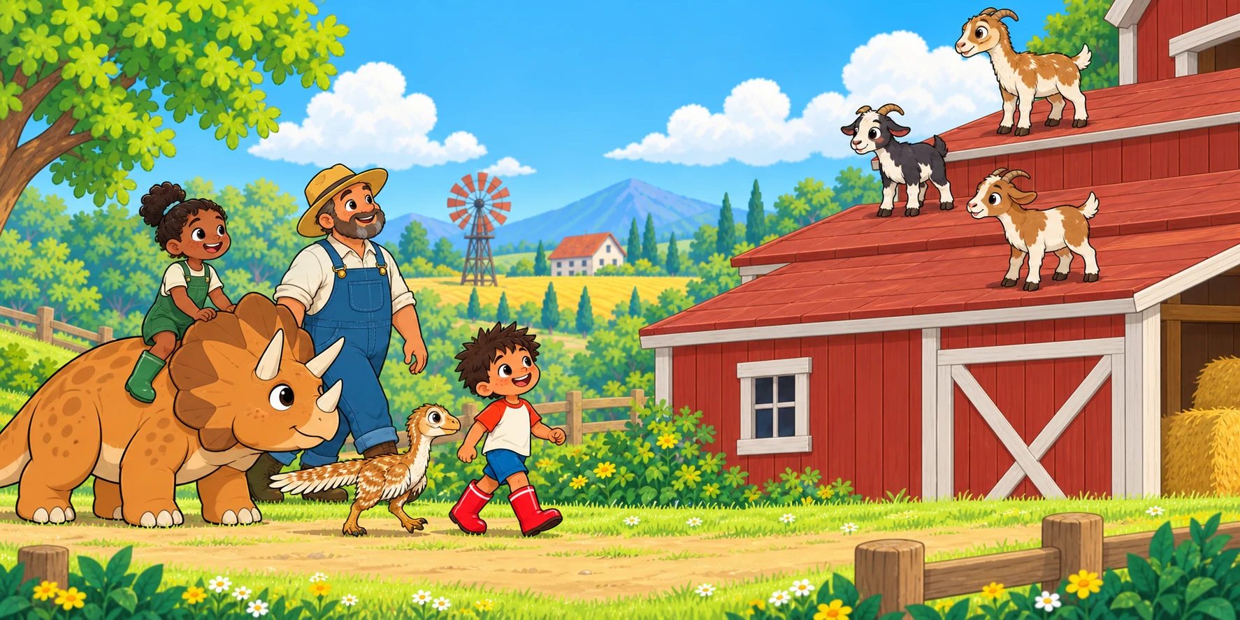 Goats on the Roof: Go, page 11.