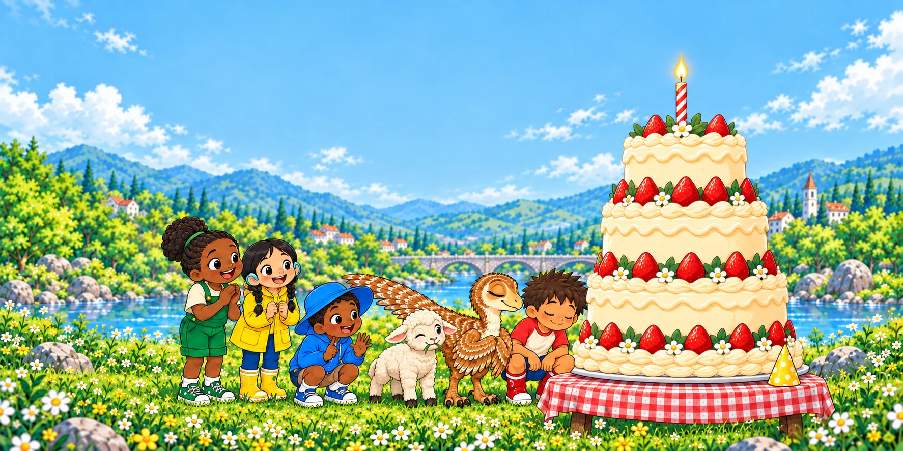 Waffle's Birthday Party: The Turn, page 21.