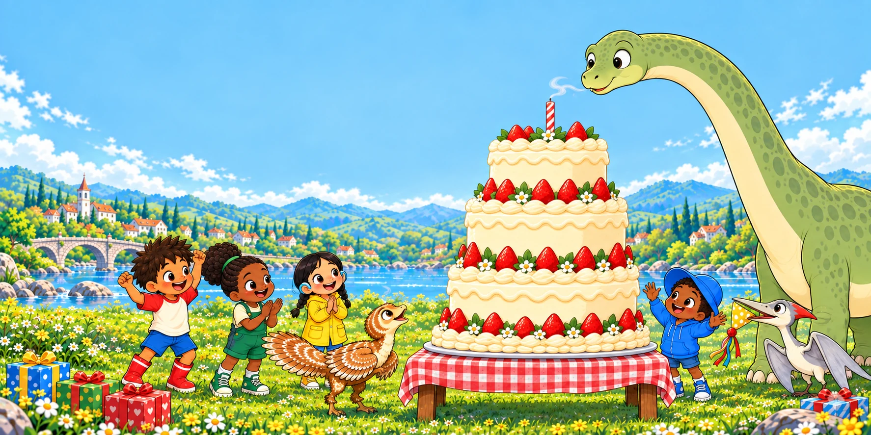 Waffle's Birthday Party: The Turn, page 23.