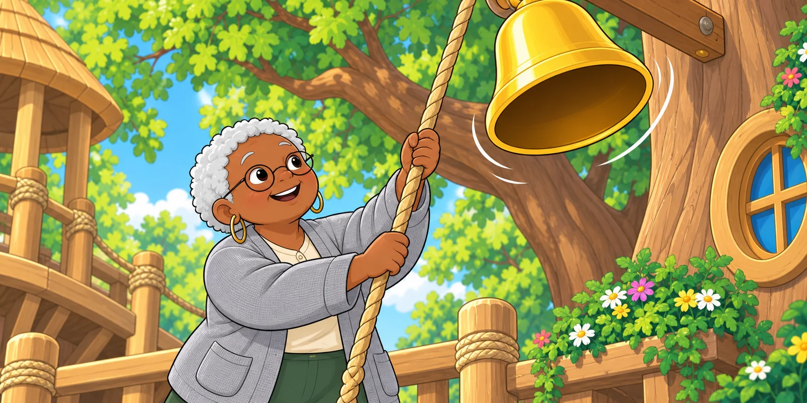 The Nibblers Took the Clapper: The Bell, page 4.
