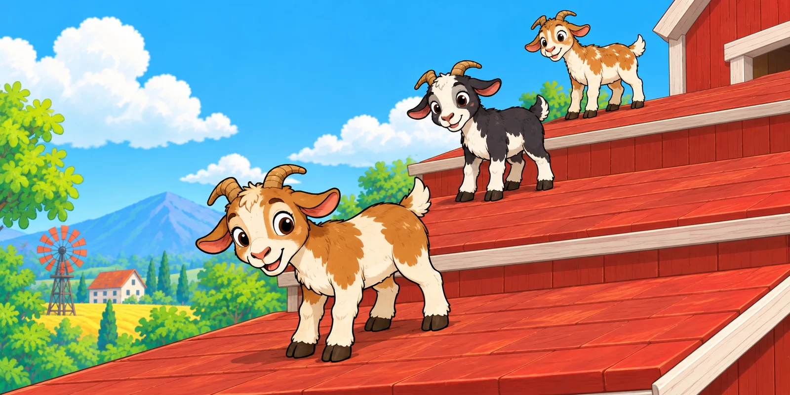 Goats on the Roof: Try, page 12.