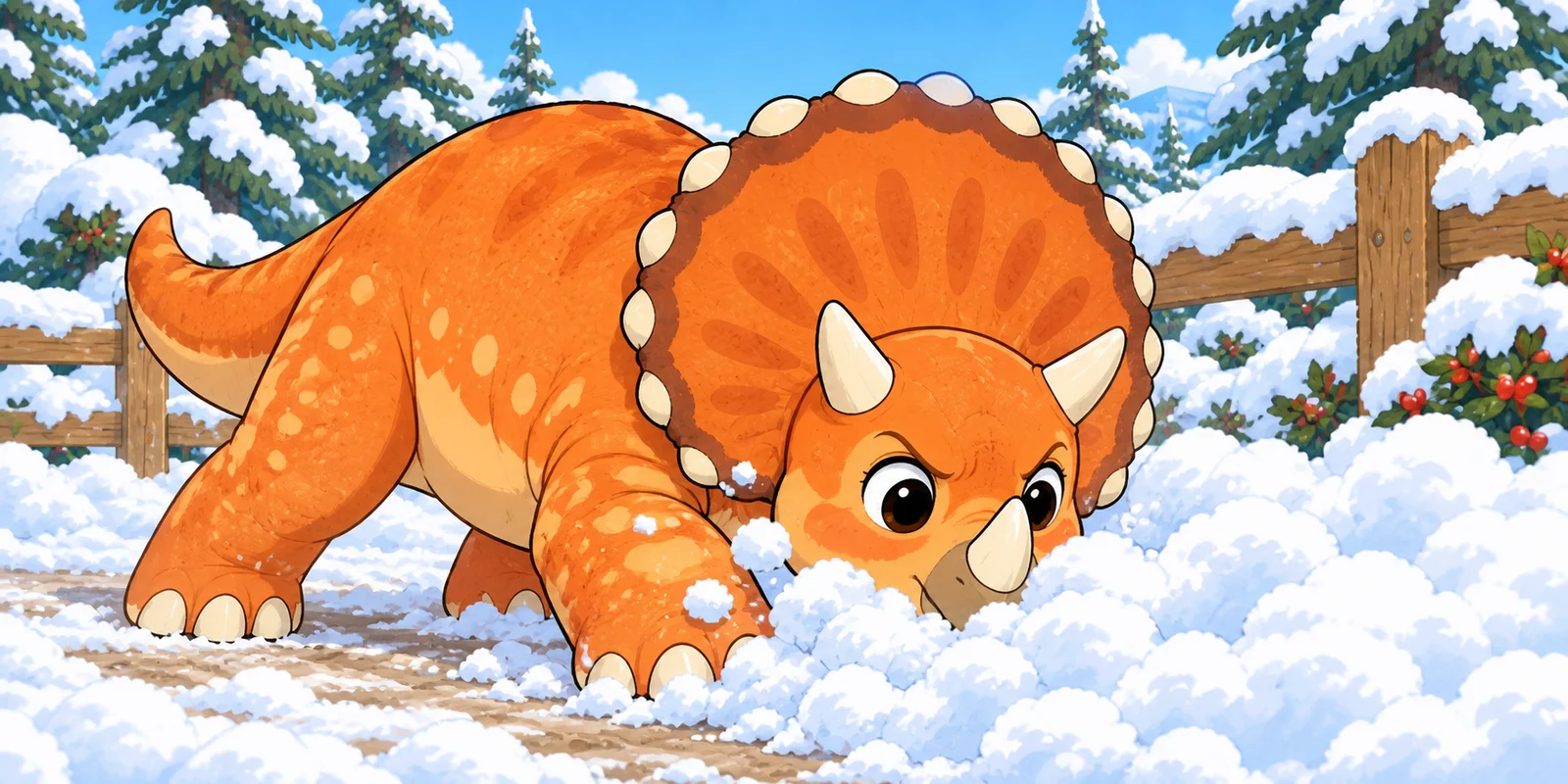 Snow on the Path: Try, page 14.